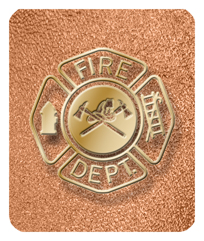 DF35-418-SH-CP Fire Department Shimmer Copper